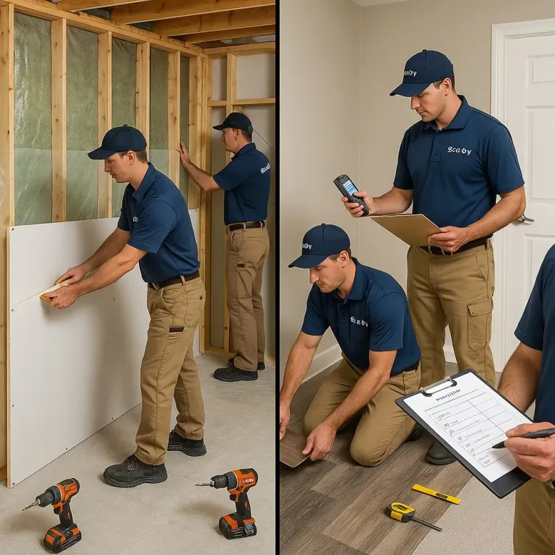 Repairs and Reconstruction process in Guntersville, AL